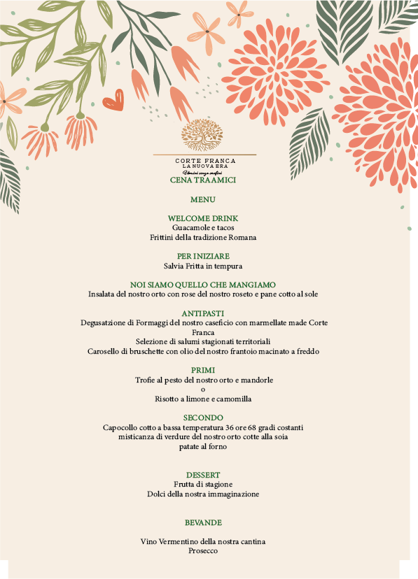 CENA TRA AMICI